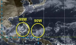 台风胚胎91W系统直播,追踪风暴发展动态